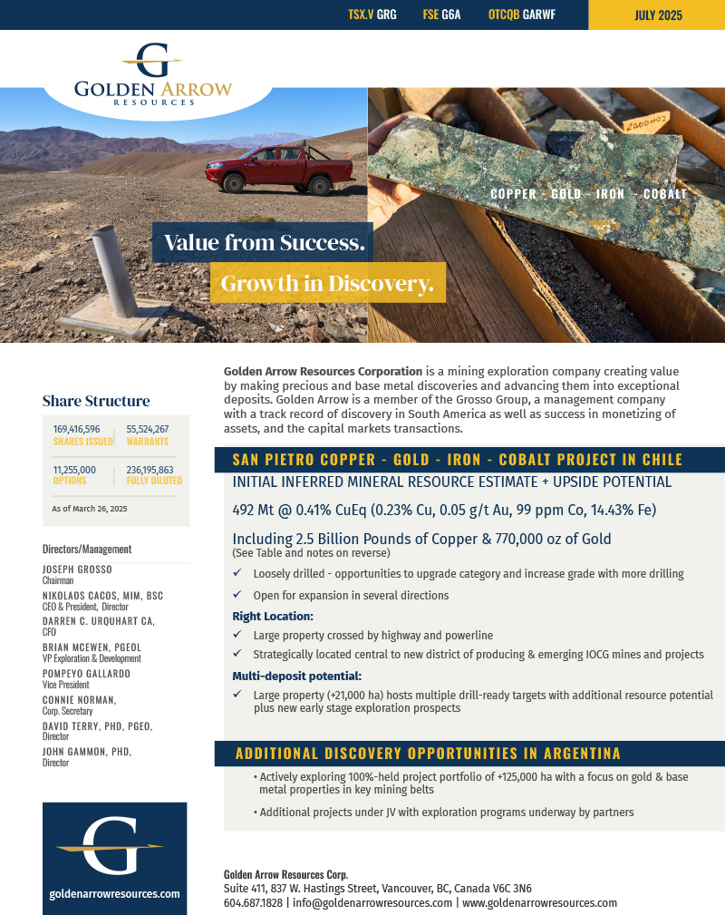 Corporate Fact Sheet - August 2025