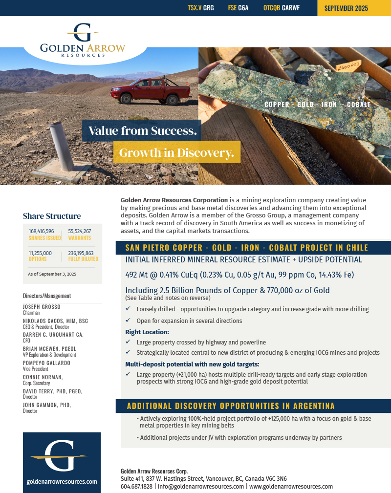 Corporate Fact Sheet - September 2025